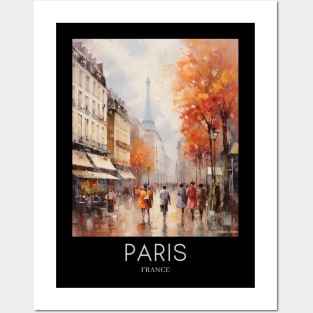 An Impressionist Painting of Paris - France Posters and Art